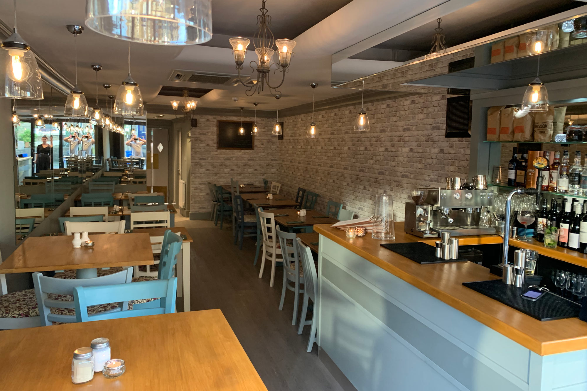 The Turnip & Thyme dining room